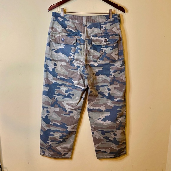 Free People We the Free Camo Printed Ankle Jeans Size 30. - Picture 8 of 10